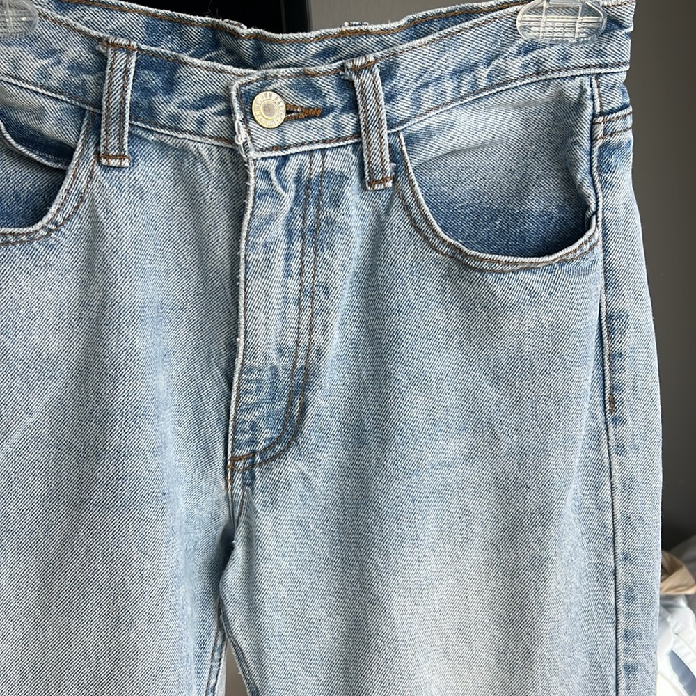 Light blue jeans